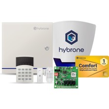 HY-IA3008-W-LED16-SCM-1 Hybrone Kablosuz 4g Akıllı Hırsız Alarm Seti ve Comfort