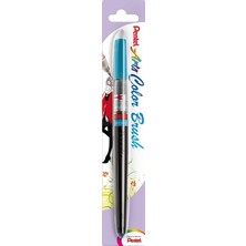 Pentel Arts Colour Brush Fırça Uçlu Boya Kalemi - Gök Mavisi Xgfl