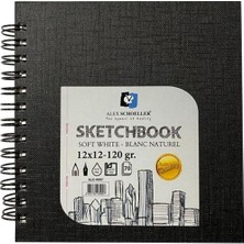 Alex Schoeller Spiralli Sert Kapak 120g 12x12cm Sketchbook / ALX.