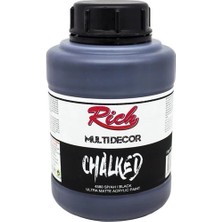 Rich Multi Decor Chalked Akrilik Boya 1750ml 4580 Siyah
