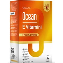 Orzax E Vitamini 30 Kapsül