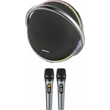 MOB Amaya Asp-Hk9 300W Super Bass Bluetooth Parti Hoparlörü Çift Mikrofonlu Karaoke Ses Sistemi Tws