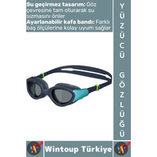 UltraMint Su Sızdırmaz Çok Şık Ayarlanabilir Yüzücü Gözlüğü, Yetişkin ve Çocuk Için