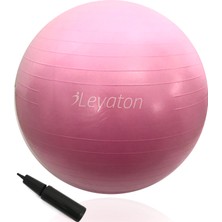 Leyaton Büyük Boy Pilates Topu 65 Cm Pompa Hediyeli