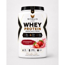 Nivalis Labs Whey Protein Çilek Aromalı 2100G 70 Servis