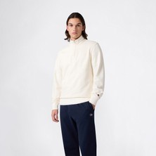 Champion Half Zip Erkek Bej SWEATSHIRT.YS084