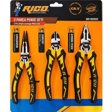 RICO Pense Seti - Yan Keski, Kombine Pense, Kargaburun 3 Parça