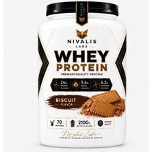 Nivalis Labs Whey Protein Bisküvi Aromalı 2100G 70 Servis