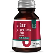 Ocean Alfa Lipoik Asit 600 Mg 30 Kapsül