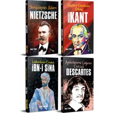 Halk Kitabevi Dünyayı Değiştiren İnsanlar 4 Kitap Nietzche-Kant-Descartes-İbni Sina