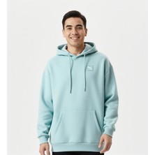Puma Essentıals Elevated Comfort Kadın Kapüşonlu Sweatshırt Düz Desen 2025 İlkbahar - Yaz