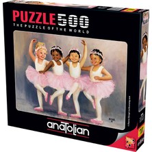 Anatolian 500 Parçalık Puzzle Minik Balerinler 3598 Zorluk Seviyesi: Orta, Eğlenceli ve Eğitici