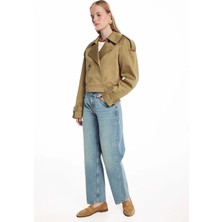Ted Baker Lacivert Kadın Geniş Fit Pantolon TBWRDN2009-1