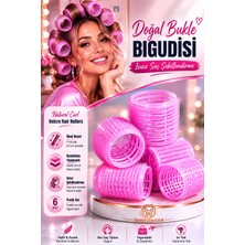 Transformacion 4 Cm Bigudi Isısız Saç Şekillendirme Doğal Bukle Bigudisi Profesyonel 6 ADET 719265