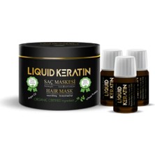 Liquid Keratin Yıpranmış Yanmış Saçlar Için Acil Onarıcı Saç Botoksu Keratin Saç Bakım Seti