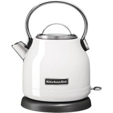 KitchenAid Classic 1,25 L Su Isıtıcısı 5KEK1222 White-EWH Paslanmaz Çelik Malzeme ile Otomatik Kapanma Özelliği