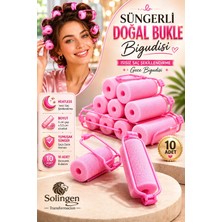 Transformacion Süngerli Gece Bigudisi Isısız Saç Şekillendirme Doğal Bukle Bigudisi 3 cm 10 Adet 719759