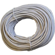 CHESTER Cat6 Ethernet Kablosu 25 Metre Utp RJ45 Patch Internet Bilgisayar Modem Bağlantı Kablosu Beyaz