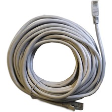 CHESTER Cat6 Ethernet Kablosu 10 Metre Utp RJ45 Patch Internet Bilgisayar Modem Bağlantı Kablosu Beyaz
