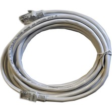 CHESTER Cat6 Ethernet Kablosu 3 Metre Utp RJ45 Patch Internet Bilgisayar Modem Bağlantı Kablosu Beyaz