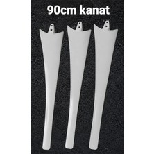 NepaSun 90CM Aerodinamik Rüzgar Türbin Kanadı-*3 Adet