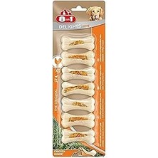 Uravas Store 8ın1 Delights Strong Xs Boy Kemik 7'li, 140 gr Köpek Ödülü