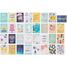 Uravas Store American Greetings Zarflar ve Ürün Kutusu ile Tüm Durumlar Için Lüks Kartlar, Doğum Günü, Düğün, Te