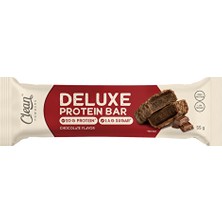 Clean Powders Deluxe Protein Bar 55 gr Çikolata İçerikli 20 g Protein Desteği ile Sağlıklı Atıştırmalık