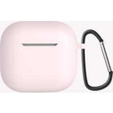 Lyon Tech Apple Airpods 4 Uyumlu Zore Standart Silikon Kılıf – Kancalı Darbe Emici Koruyucu