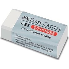 Uravas Store Faber-Castell 187130-BOX30 Tozsuz Silgi - Beyaz (30'lu Paket)
