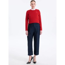 Lauren Ralph Lauren Lacivert Kadın Standart Pantolon 200871814