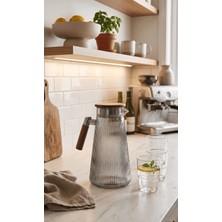 Sepetçi Baba Karla Akasya Saplı Cam Sürahi 1800 ml - 182