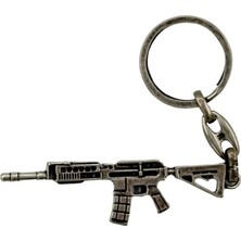 Kordak Tüfek Metal Silah Anahtarlık