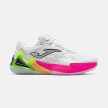 Joma TOPLS2632OM Open Lady Toprak Kort Tenis & Padel Kadın Ayakkabısı - Beyaz/pembe