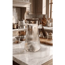 Sepetçi Baba Karla Akasya Saplı Cam Sürahi 1800 ml - 180