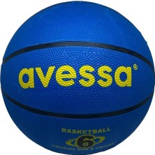 Avessa Basketbol Topu No 6 Mavi Renkli PU Deri Malzemeden Yüksek Performanslı