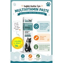 Bona Pets Bona’pets Kediler Için Bağışıklık Sistemi Güçlendirici Multivitamin Paste Malt 100Mg