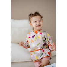 Oh la la Koala For Little Ones Sebzeler Uzun Kollu Sıvı Geçirmez Aktivite Önlük (6-36 Ay)