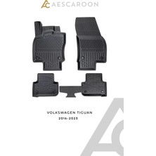 Volkswagen Tiguan  2016-2023 Arası 3D Havuzlu Paspas
