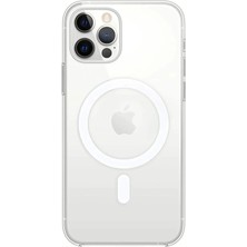 Hace Bazaar Iphone 12 Pro Kılıf Kamera Lens Korumalı Magsafe Destekli Şeffaf Darbe Emici Sert Kapak