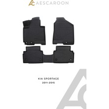 Aescaroon Kia Sportage 2011-2015 Arası 3D Havuzlu Paspas