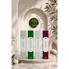 Secret of Love Yasemin Bambu Çubuklu Oda Kokusu Cam Şişe Reed Diffuser – 4 Al 3 Öde Özel Set 50 ml