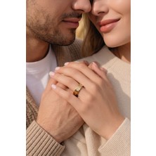 Monalisa Home Çelik 17 Numara Unısex Alyans Yüzük