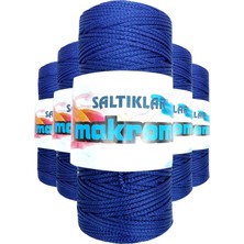 Hace Bazaar 5 Adet Polyester Makrome Ipi 370 Lacivert 100 gr