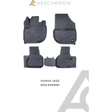 Aescaroon Honda Jazz 2020 Sonrası 3D Havuzlu Paspas