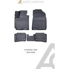 Aescaroon Hyundaı  İX20 2015-2020 Arası 3D Havuzlu Paspas