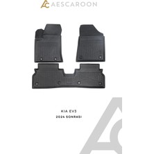 Aescaroon Kia Ev3 2024 Sonrası 3D Havuzlu Paspas