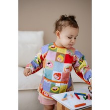 Oh la la Koala For Little Ones Meyve Çocuk Uzun Kollu Sıvı Geçirmez Aktivite Önlük (6-36 Ay)