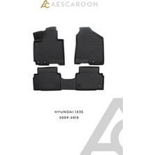 Aescaroon Hyundai İX35 2009-2015 Arası 3D Havuzlu Paspas