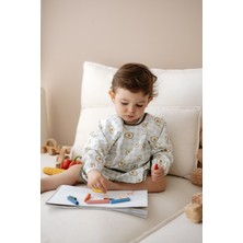 Oh la la Koala For Little Ones Avokado Uzun Kollu Sıvı Geçirmez Aktivite Önlük (6-36 Ay)